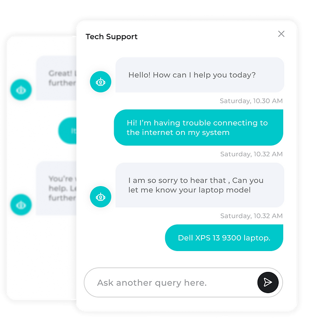 wizr AI chatbot - customer support automation