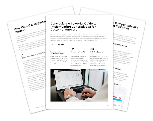 Guide to Implementing Gen AI in Customer Support