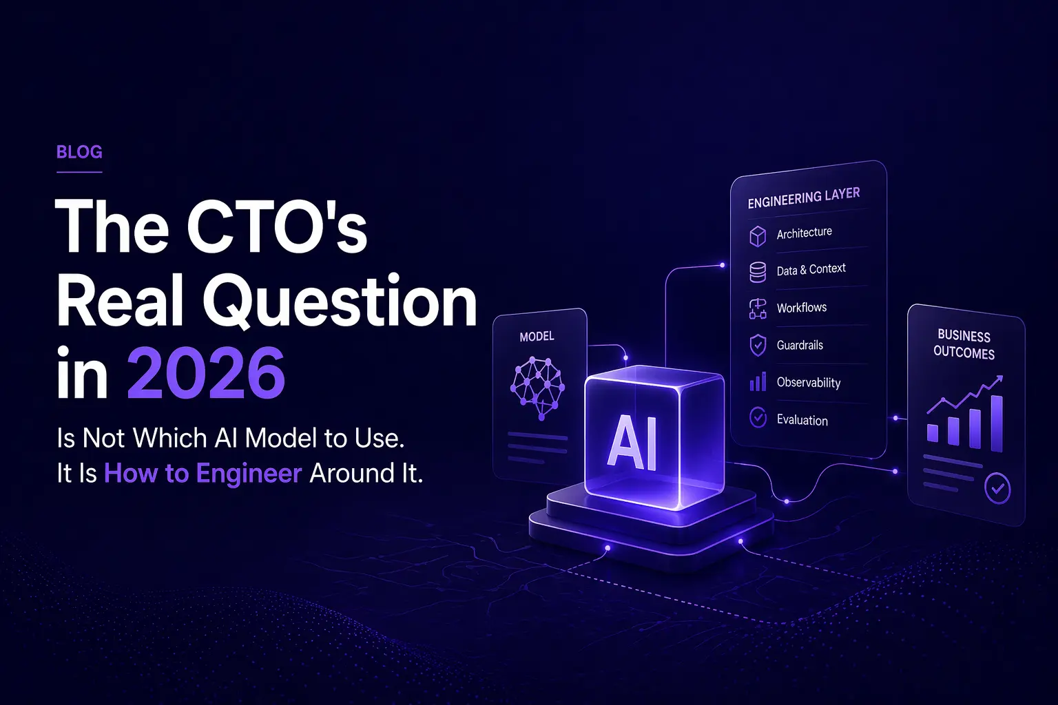 The CTO's Real Question in 2026 Is Not Which AI Model to Use. It Is How to Engineer Around It.