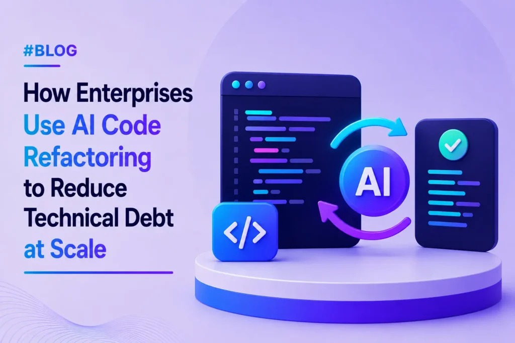 How Enterprises Use AI Code Refactoring to Reduce Technical Debt at Scale